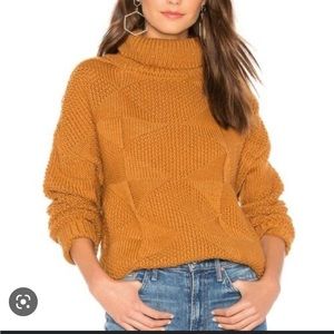 Callahan burnt orange knit sweater